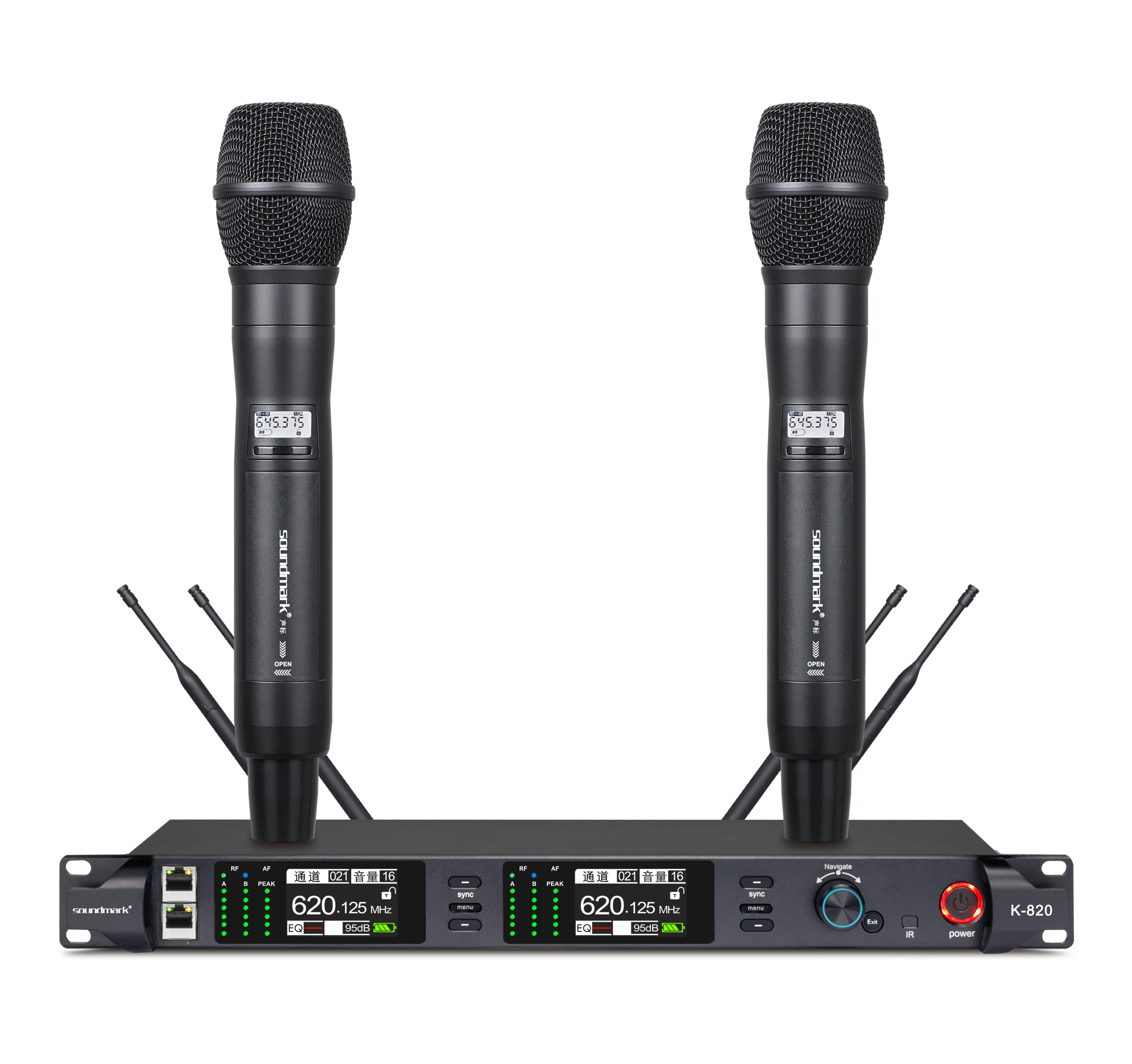 K-820级联无线麦克风